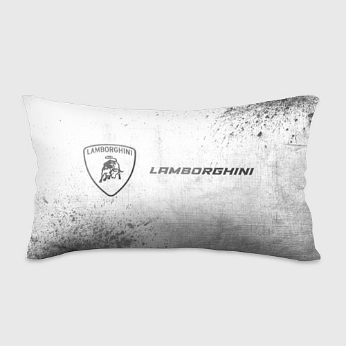 Подушка-антистресс Lamborghini - white gradient по-горизонтали / 3D-принт – фото 1