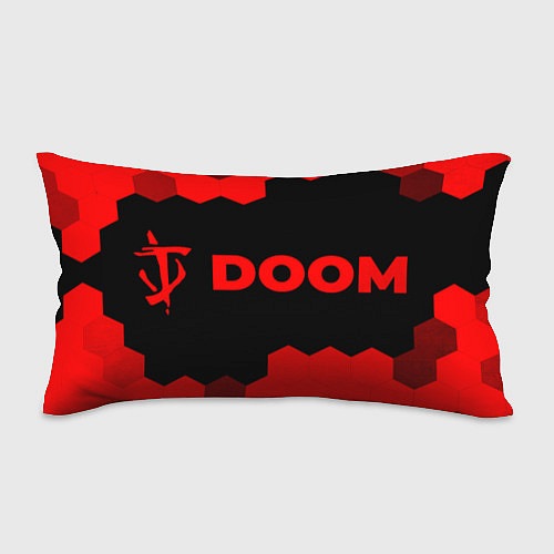 Подушка-антистресс Doom - red gradient по-горизонтали / 3D-принт – фото 1