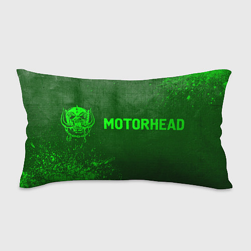 Подушка-антистресс Motorhead - green gradient по-горизонтали / 3D-принт – фото 1