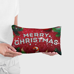 Подушка-антистресс Merry Christmas 2025, цвет: 3D-принт — фото 2