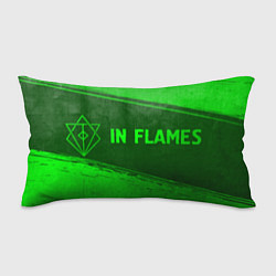 Подушка-антистресс In Flames - green gradient по-горизонтали