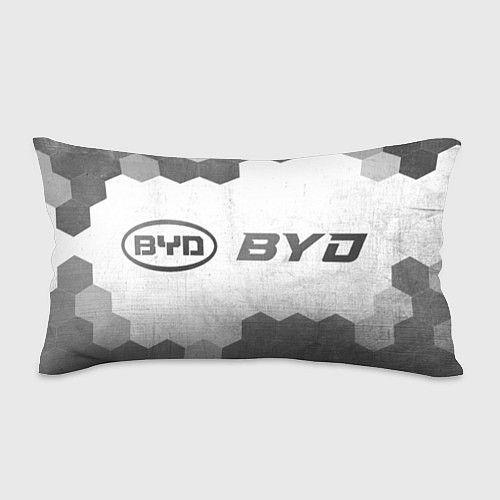 Подушка-антистресс BYD - white gradient по-горизонтали / 3D-принт – фото 1