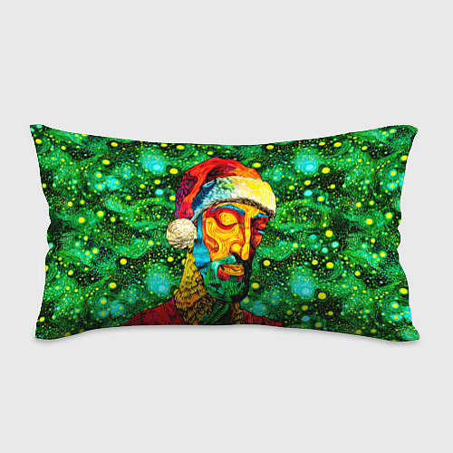 Подушка-антистресс Ded Moroz: pop-art-brut-nouveau pointillism / 3D-принт – фото 1