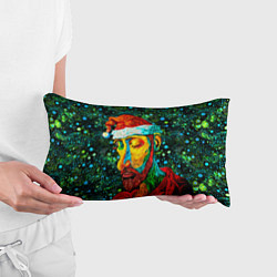 Подушка-антистресс Ded Moroz: pop-art-brut-nouveau pointillism, цвет: 3D-принт — фото 2