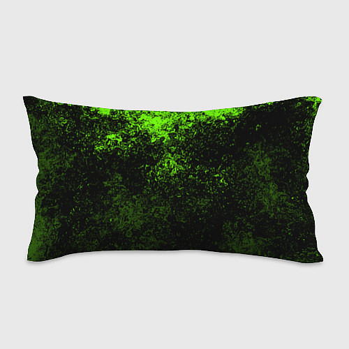Подушка-антистресс Зеленые брызги красок / 3D-принт – фото 1