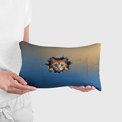 Подушка-антистресс Выглядывающий котенок, цвет: 3D-принт — фото 2