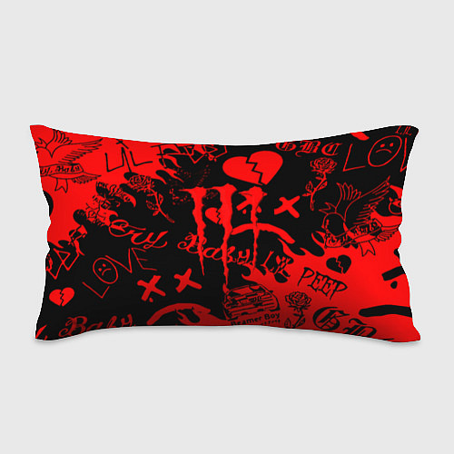 Подушка-антистресс Lil peep monster energy / 3D-принт – фото 1