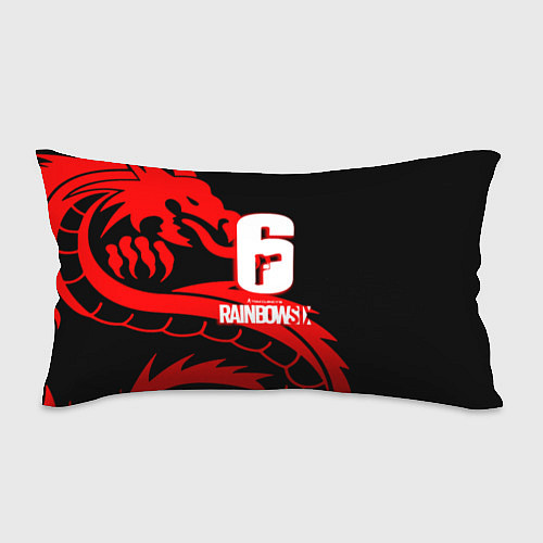Подушка-антистресс Rainbow six dragon fire logo / 3D-принт – фото 1