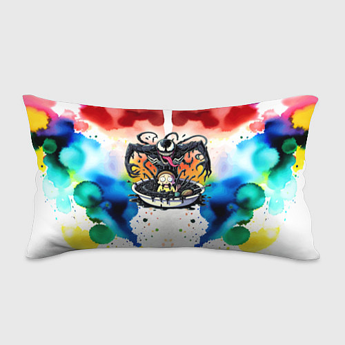 Подушка-антистресс Веном присмотрелся к Морти - ядовитая слизь / 3D-принт – фото 1