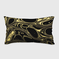 Подушка-антистресс Разводы в виде кругов и линий - текстура