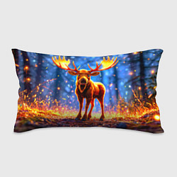 Подушка-антистресс Лосенок в лесу, цвет: 3D-принт