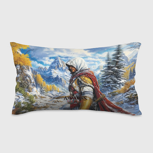 Подушка-антистресс Assassins Creed winter / 3D-принт – фото 1