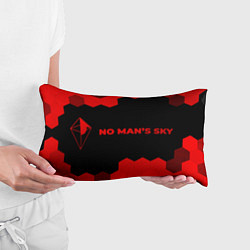 Подушка-антистресс No Mans Sky - red gradient по-горизонтали, цвет: 3D-принт — фото 2