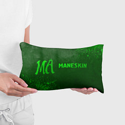 Подушка-антистресс Maneskin - green gradient по-горизонтали, цвет: 3D-принт — фото 2