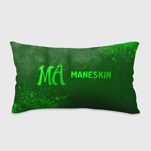 Подушка-антистресс Maneskin - green gradient по-горизонтали / 3D-принт – фото 1