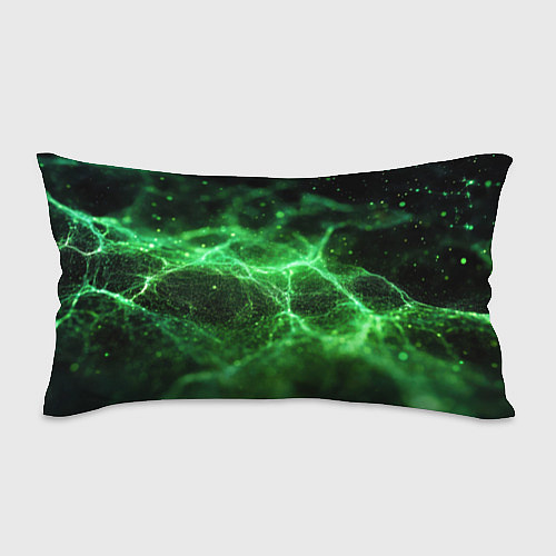Подушка-антистресс Зеленая связь текстура / 3D-принт – фото 1