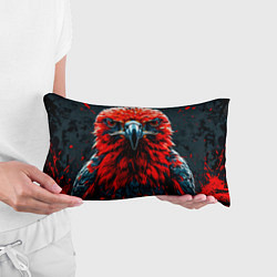 Подушка-антистресс Атланта Хокс красный орел, цвет: 3D-принт — фото 2
