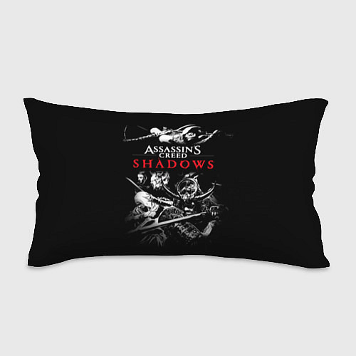 Подушка-антистресс Assassins Creed Shadows - samurai / 3D-принт – фото 1