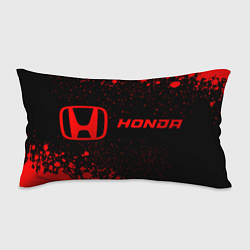 Подушка-антистресс Honda - red gradient по-горизонтали, цвет: 3D-принт