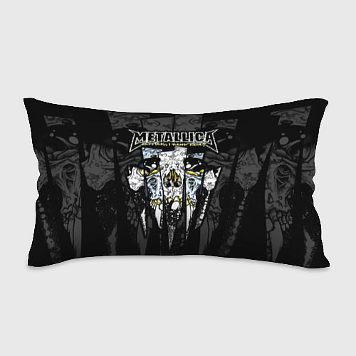 Подушка-антистресс Metallica - skull with fangs / 3D-принт – фото 1