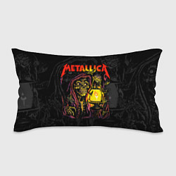 Подушка-антистресс Metallica - skeleton with a lantern, цвет: 3D-принт