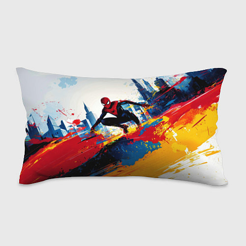 Подушка-антистресс Человек - паук и пролитая краска / 3D-принт – фото 1