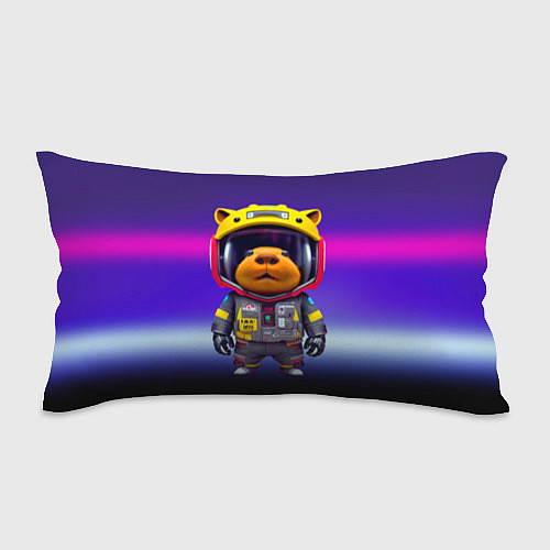 Подушка-антистресс Baby capybara - cyberpunk / 3D-принт – фото 1