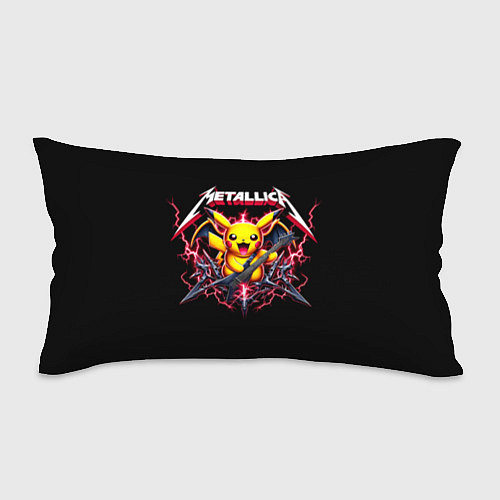 Подушка-антистресс Metallica - cool Pikachu / 3D-принт – фото 1