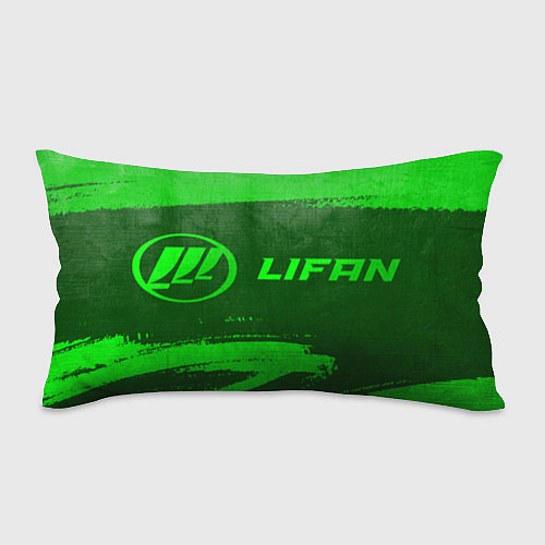 Подушка-антистресс Lifan - green gradient по-горизонтали / 3D-принт – фото 1