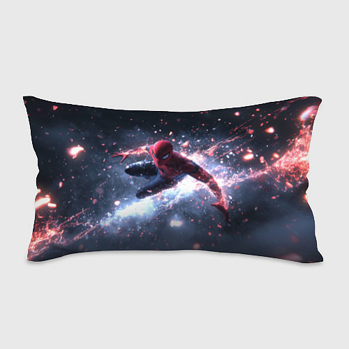 Подушка-антистресс Человек - паук в полете / 3D-принт – фото 1