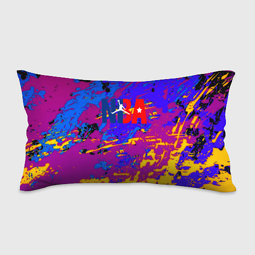 Подушка-антистресс NBA краски неон / 3D-принт – фото 1