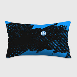 Подушка-антистресс Schalke 04 fc blue color, цвет: 3D-принт