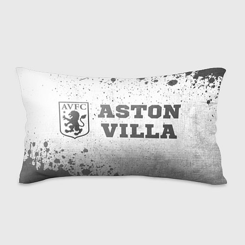 Подушка-антистресс Aston Villa - white gradient по-горизонтали / 3D-принт – фото 1