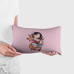 Подушка-антистресс Красивая Мулан и Мушу - big pictures, цвет: 3D-принт — фото 2