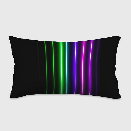 Подушка-антистресс Neon lines / 3D-принт – фото 1