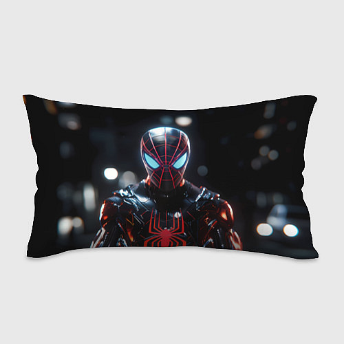 Подушка-антистресс Спайдер-мен в мото костюме / 3D-принт – фото 1