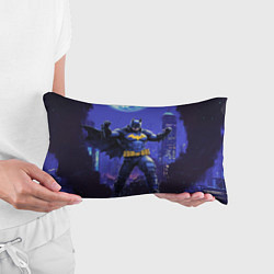 Подушка-антистресс Бэтмен в стойке победителя, цвет: 3D-принт — фото 2