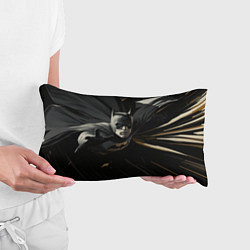 Подушка-антистресс Бэтмен черный плащ, цвет: 3D-принт — фото 2