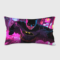 Подушка-антистресс Бэтмен в фиолетовом свете, цвет: 3D-принт