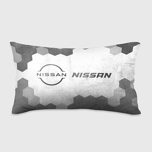Подушка-антистресс Nissan - white gradient по-горизонтали / 3D-принт – фото 1