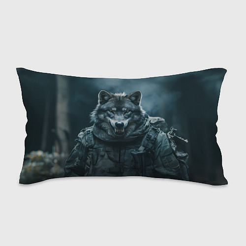 Подушка-антистресс Солдат волк / 3D-принт – фото 1