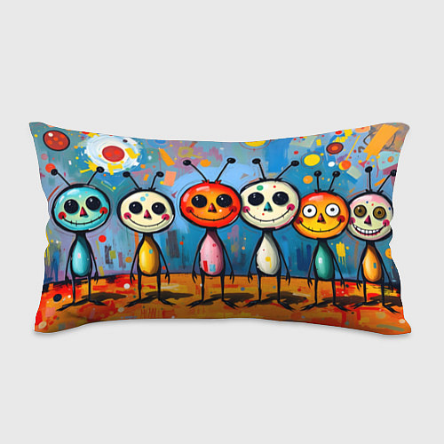 Подушка-антистресс Инопланетные человечки / 3D-принт – фото 1