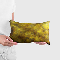 Подушка-антистресс Золотая ржавая текстура, цвет: 3D-принт — фото 2