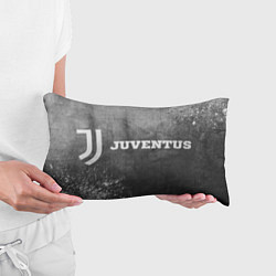 Подушка-антистресс Juventus - grey gradient по-горизонтали, цвет: 3D-принт — фото 2