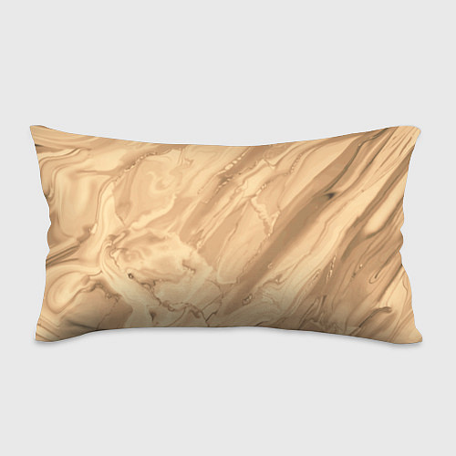 Подушка-антистресс Бежевая текстура каменная мрамор / 3D-принт – фото 1