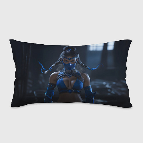 Подушка-антистресс Китана с косичками / 3D-принт – фото 1