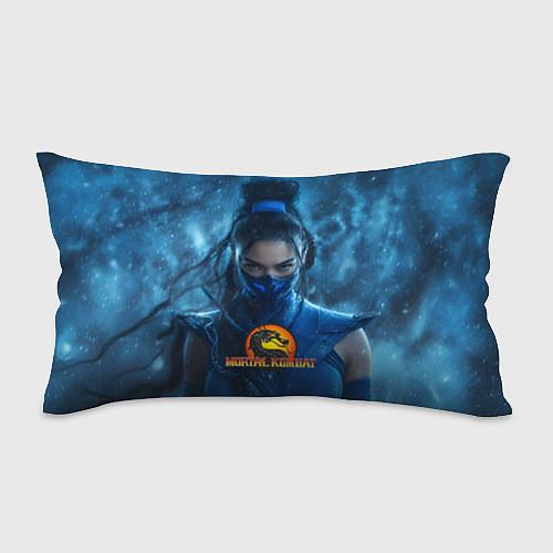 Подушка-антистресс Китана в классическом костюме МК / 3D-принт – фото 1