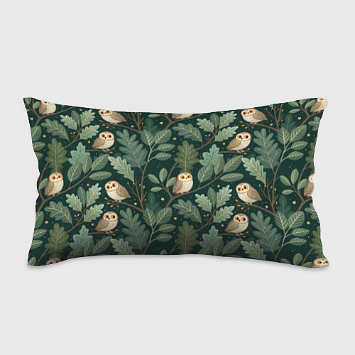 Подушка-антистресс Совы в лесу / 3D-принт – фото 1
