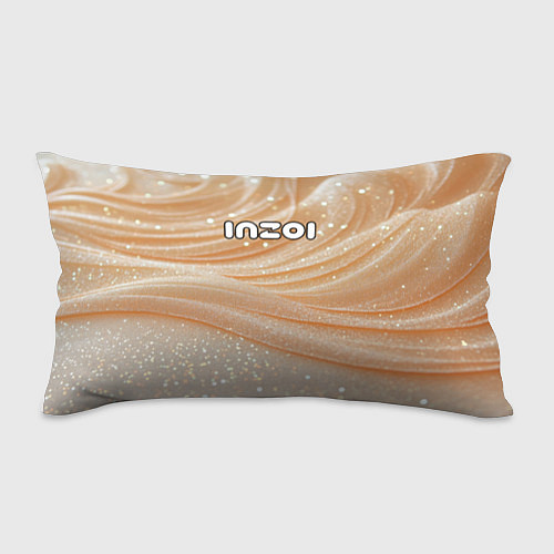 Подушка-антистресс Inzoi лого на блестящем фоне / 3D-принт – фото 1