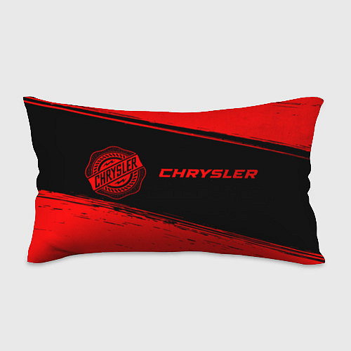 Подушка-антистресс Chrysler - red gradient по-горизонтали / 3D-принт – фото 1